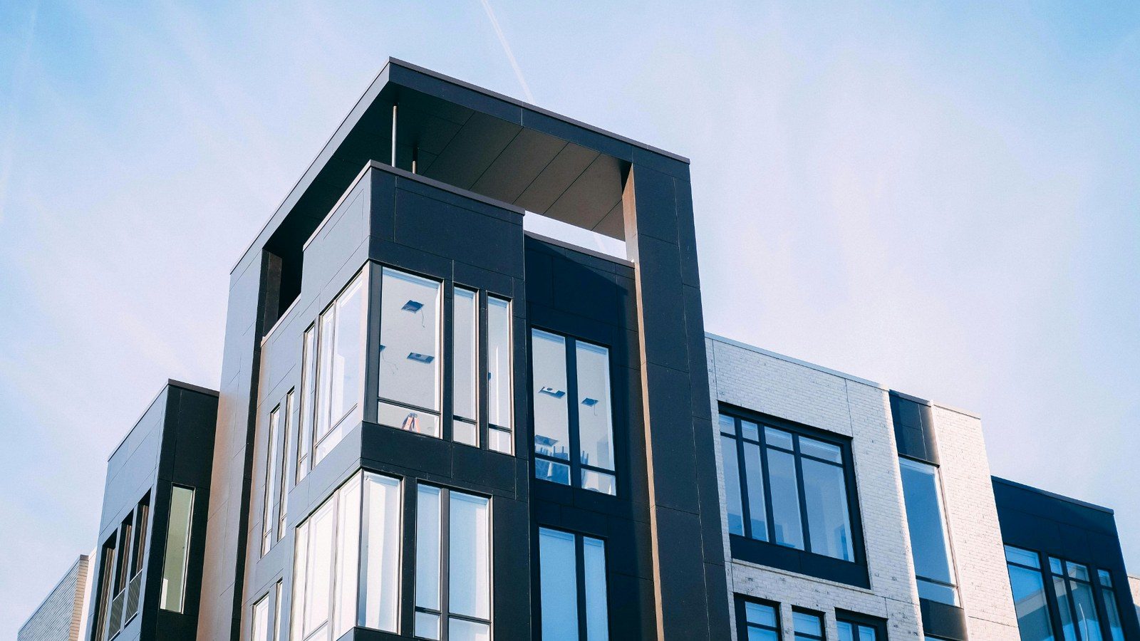Apartment building exterior for rental unit turnover planning